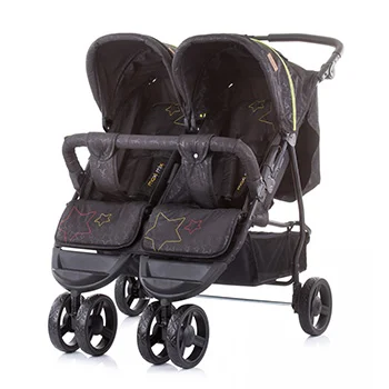 Chipolino kolica za blizance Maxi Mix carbon Chipolino kolica za blizance Maxi Mix carbon