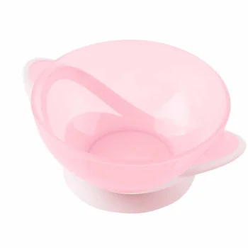 Kikka Boo činija sa vakumom i kašičicom Feedy Pink-1 Kikka Boo činija sa vakumom i kašičicom Feedy Pink-1