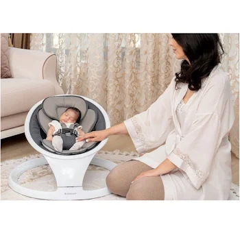 Kikka Boo ljuljaška za bebe Cuddle Me dark grey-5 Kikka Boo ljuljaška za bebe Cuddle Me dark grey-5