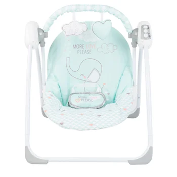 Kikka Boo ljuljaška za bebe Felice sa adapterom Elephant mint-1 Kikka Boo ljuljaška za bebe Felice sa adapterom Elephant mint-1