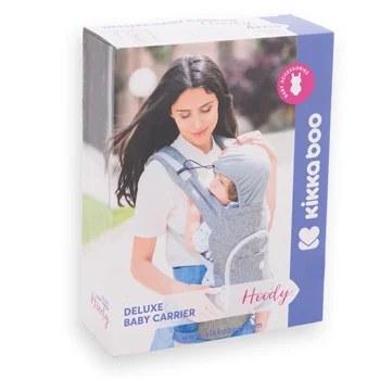 Kikka Boo kengur nosiljka za bebe Hoody blue -1 Kikka Boo kengur nosiljka za bebe Hoody blue -1