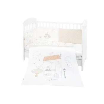 Kikka Boo posteljina sa ogradicom 60/120 6/1 My Teddy-2 Kikka Boo posteljina sa ogradicom 60/120 6/1 My Teddy-2