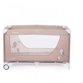 Kikka Boo prenosivi krevetac Day & Night Bird 2 nivoa beige -2 Kikka Boo prenosivi krevetac Day & Night Bird 2 nivoa beige -2