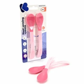 Kikka Boo termoosetljive kašičice 2/1 pink-1 Kikka Boo termoosetljive kašičice 2/1 pink-1