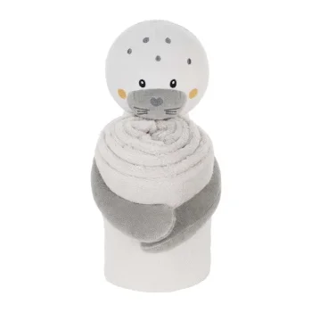 Kikka Boo ćebence za bebe sa plišanom igračkom 70×100 Seally Me-1 Kikka Boo ćebence za bebe sa plišanom igračkom 70×100 Seally Me-1