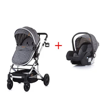 Chipolino kolica za bebe Estelle grey mist 3 u 1 Chipolino kolica za bebe Estelle grey mist 3 u 1