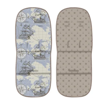 Lorelli kolica za bebe Aurora Beige & Blue Maps-4 Lorelli kolica za bebe Aurora Beige & Blue Maps-4