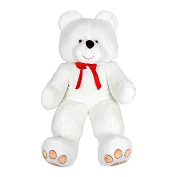 Meda Laki veliki 170cm beli sa vezenim šapama Meda Laki veliki 170cm beli sa vezenim šapama