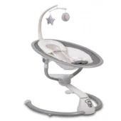 Cangaroo električna ljuljaška za bebe Cloud grey