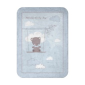 Kikka Boo ćebence za bebe soft 80x110 Dream Big Blue