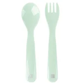 Kikka Boo set kašičica i viljuška PP Glossy mint