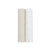 Kikka Boo pelene od muslina 80x80 Dots Beige set 2/1