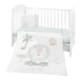 Kikka Boo posteljina za bebe navlaka 3/1 Jungle King