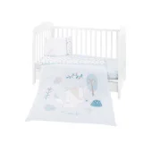 Kikka Boo posteljina za bebe navlaka 3/1 Little Fox