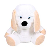 Bela kuca velika 80cm bež