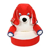 Fotelja za decu Kuca crvena